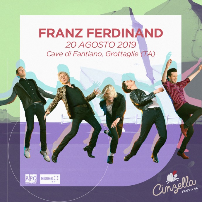 Franz Ferdinand: ecco il primo headliner e le date del Cinzella Festival, dal 17 al 20 agosto 2019 alle Cave di Fantiano, Grottaglie (Taranto)